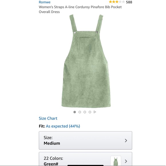 SOLD - Green Corduroy Jumper💚 - Picture 1 of 4